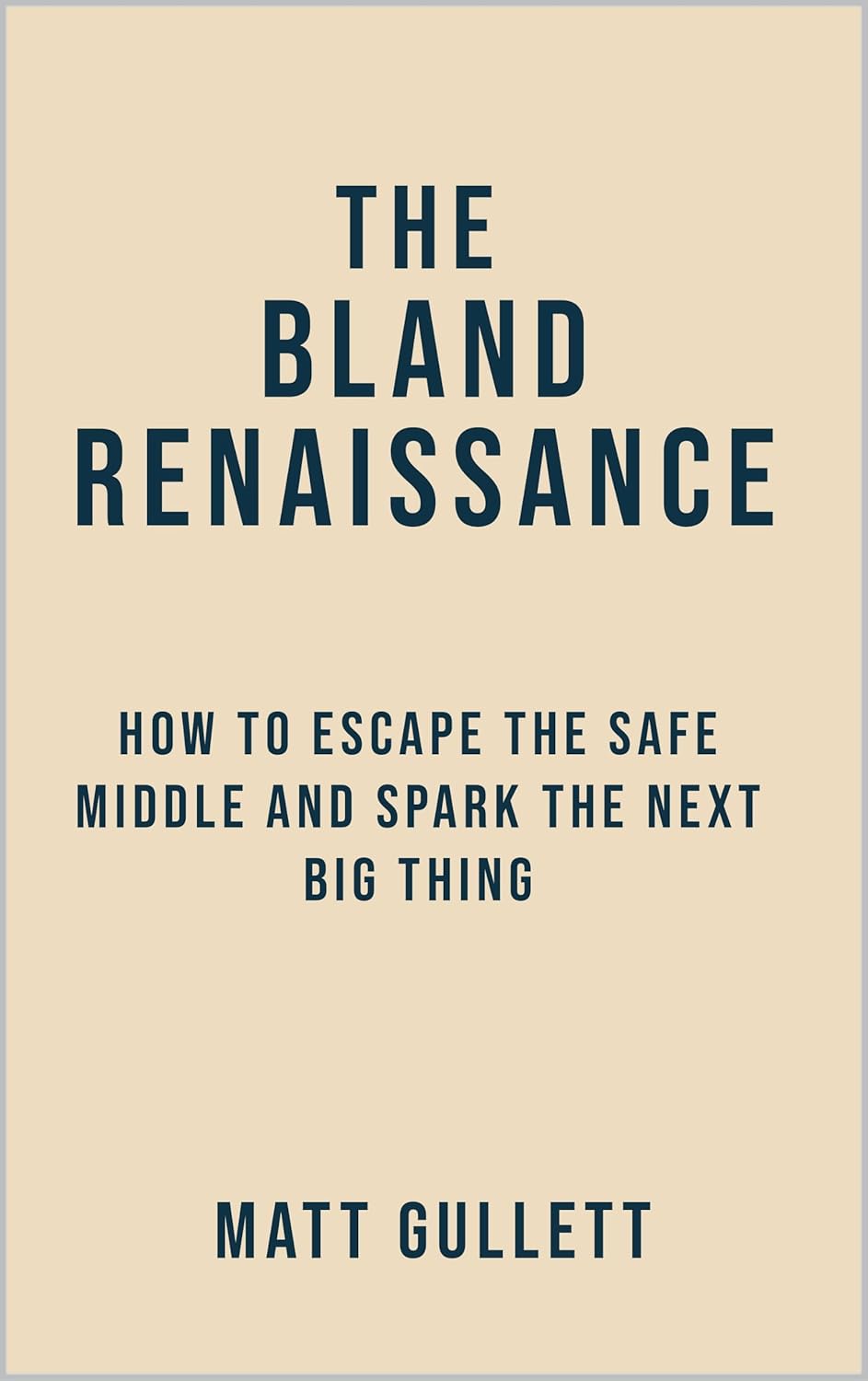 The Bland Renaissance book cover